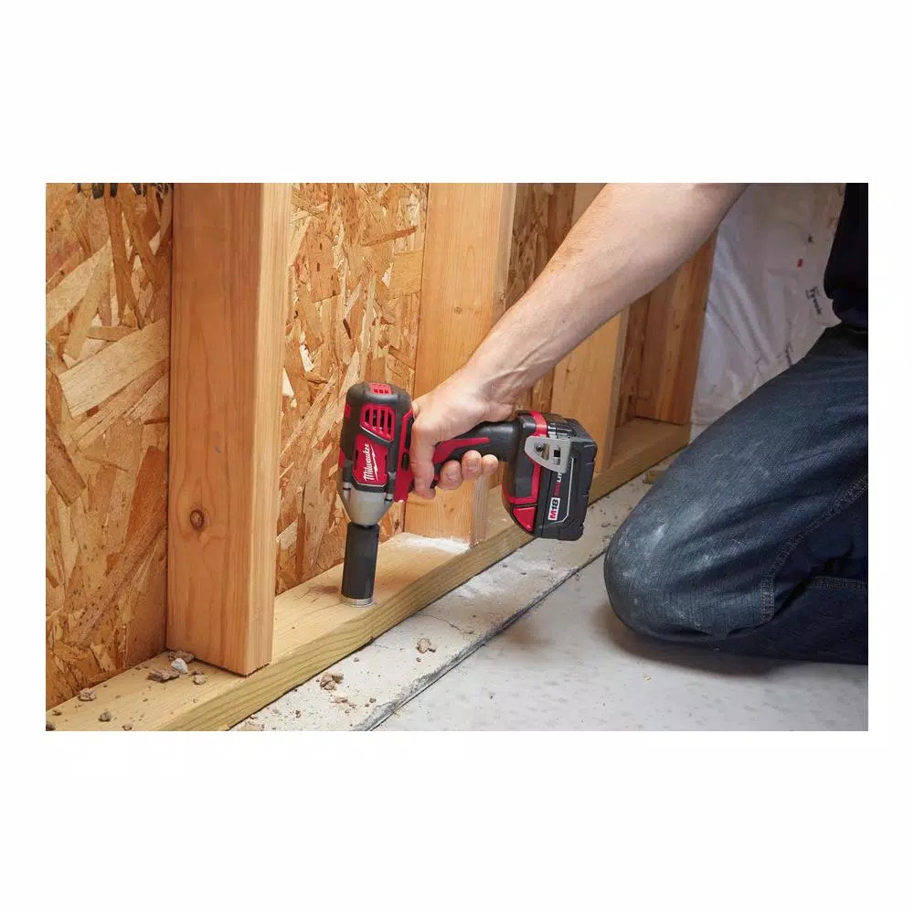 Milwaukee M18 1/2 in. Cordless Compact Impact Wrench with Pin Detent (Tool Only)
