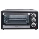 Courant 6-Slice Black Convection and Broil Toaster Oven thumbnail 1
