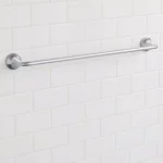 Glacier Bay Constructor 24 in. Single Towel Bar, Chrome Finish thumbnail 2