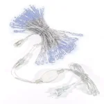 ALEKO 34 ft. 100-Light LED White String Lights, Steady On, 110 V thumbnail 3