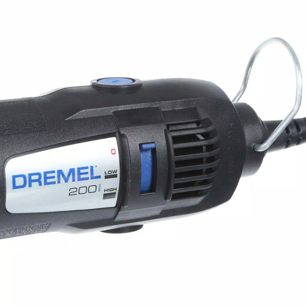 Dremel 200 Series Dual Speed Corded Rotary Tool Kit with 21 Accessories