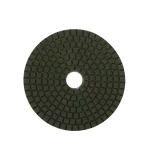 Rubi 4 in. 50 Grit Resin Wet Polishing Pad with Velcro Attachment thumbnail 1