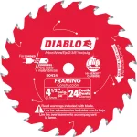 Diablo 4-1/2 in. 24-Teeth Carbide Framing Circular Saw Blade thumbnail 1