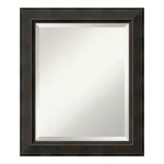Amanti Art Signore 20.5 in. W x 24.5 in. H Rectangular Bronze Framed Bathroom Vanity Mirror thumbnail 1