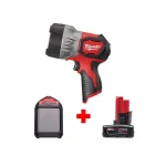 Milwaukee M12 12V Lithium-Ion 750 Lumen TRUEVIEW LED Spotlight & M12 Wireless Jobsite Speaker Combo Kit thumbnail 1