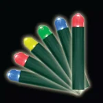Brite Star 20-Light Multi-Color LED Battery-Operated Dome Light Set (Set of 2) thumbnail 1