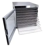 Aroma Professional 10-Tray Digital Food Dehydrator with Glass Door and Stainless Steel Trays thumbnail 6