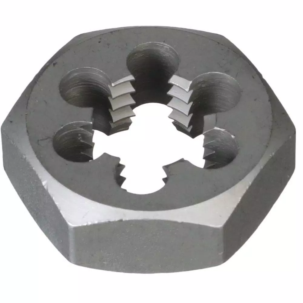 Drill America 12-Piece Carbon Steel NPT Pipe Tap and Die Set with Wooden Case