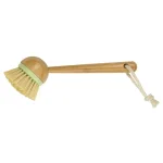 Home Basics Bliss Collection 2.75 in. Scrub Brush with Eco-Friendly Bamboo Handle and Nylon Bristles thumbnail 4