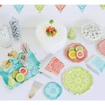 Sugar Plum Party SugarPlum Citrus Paper Lunch Napkins, 32-Piece Set, Multi-Color thumbnail 3