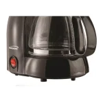 Brentwood 4-Cup Black Drip Coffee Maker with Tempered Glass Carafe thumbnail 4