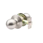 Global Door Controls Global GLC Series Commercial Passage Ball Door Knob - Brushed Chrome thumbnail 2