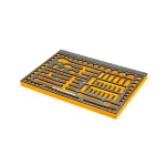 GEARWRENCH 94-Piece Metric and SAE Mechanics Hand Tool Set with EVA Socket Tray thumbnail 4