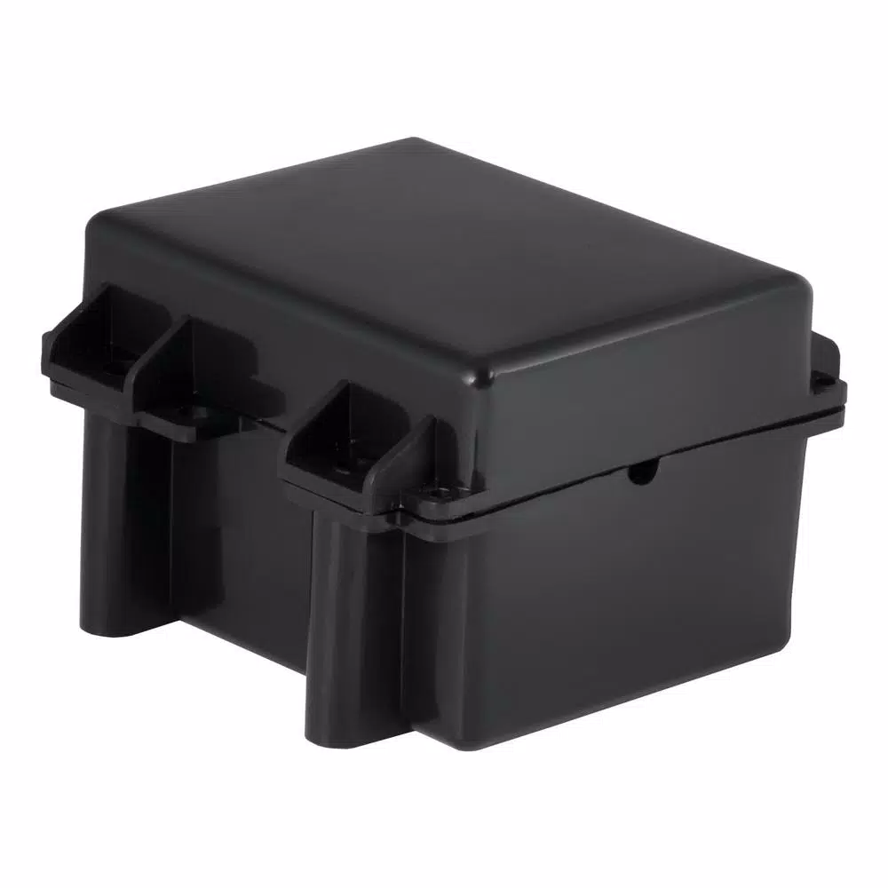 CURT Watertight Breakaway Battery Case - 5" x 3-3/8" x 3-3/4" Replacement Battery Box