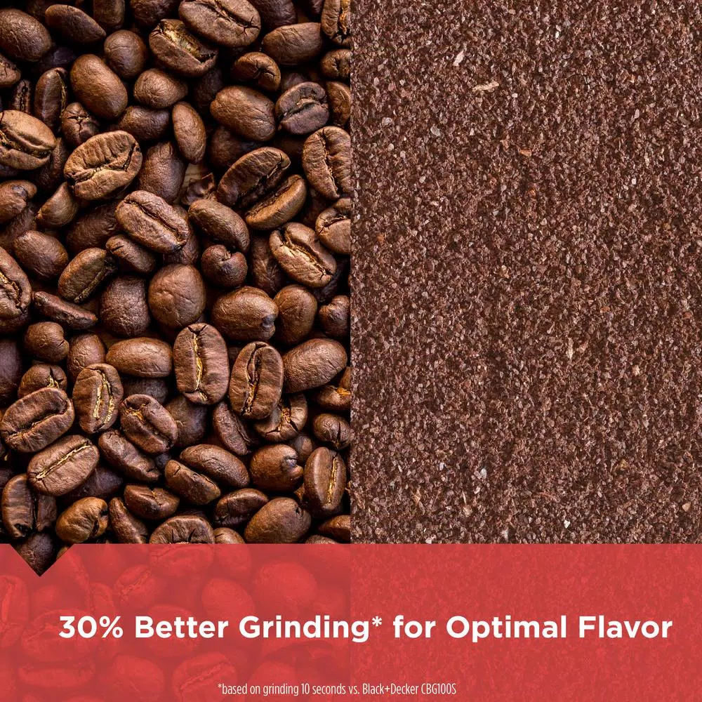Black+Decker 4 oz. Silver Electric Blade Coffee Grinder
