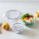 Snapware Total Solutions 8-Piece Glass Food Storage Set with Write + Erase Lids thumbnail 2