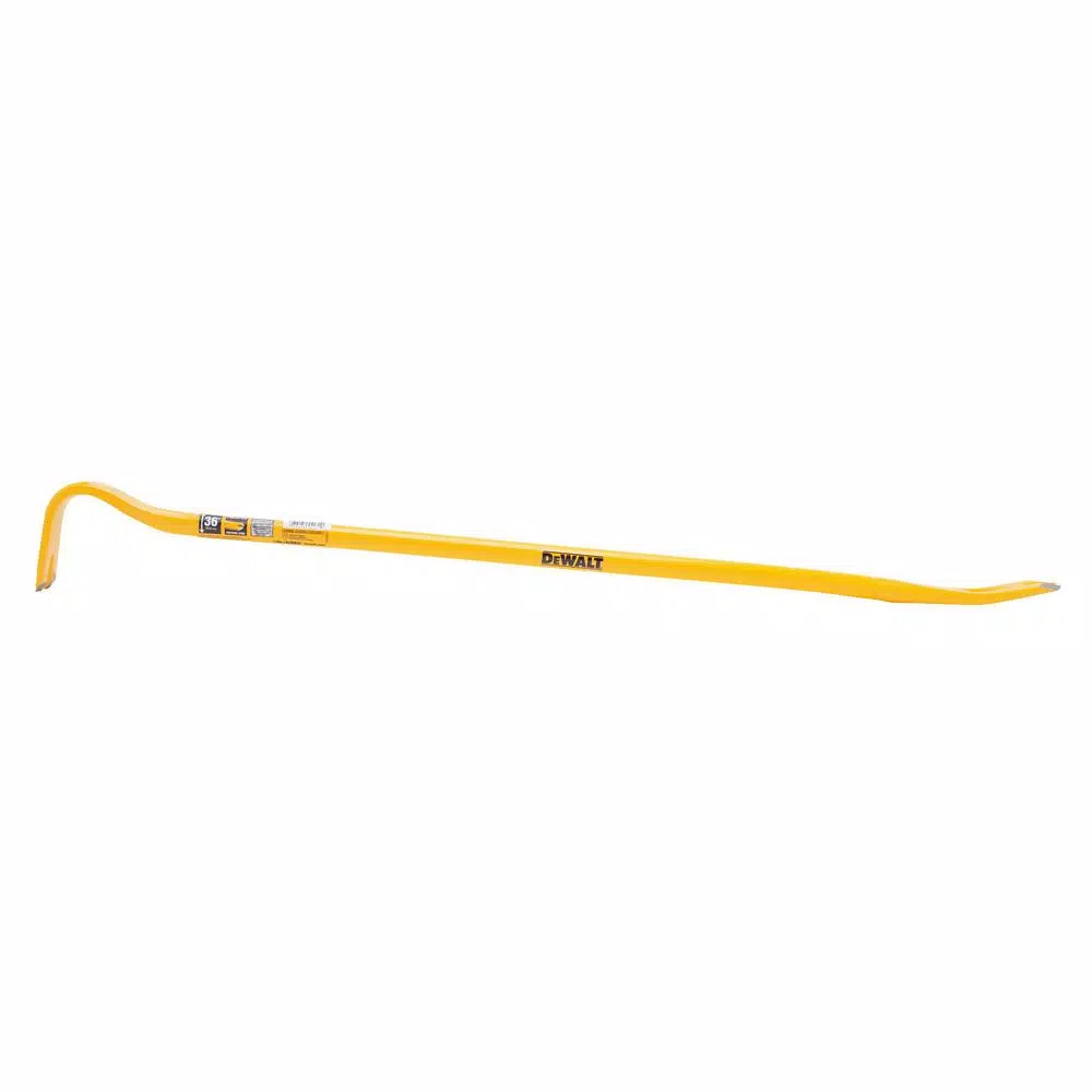 DEWALT 24 in. Wrecking Bar Pry Bar with Tri-Lobe Design