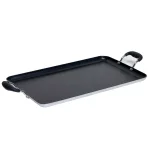 IMUSA 26 in. Nonstick Double Burner Aluminum Griddle thumbnail 3