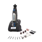 Dremel Micro 8V MAX Variable Speed Cordless Rotary Tool Kit with Docking Station and 18 Accessories thumbnail 2