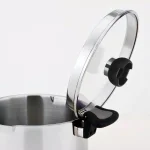 1829 Carl Schmidt Sohn ARON 1.6 qt. Stainless Steel Stock Pot with Glass Lid and Multi-Functional Utensil Holder Knob thumbnail 4
