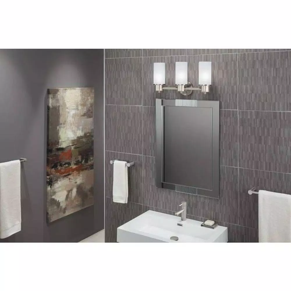 Moen Align 24 in. Single Towel Bar in Brushed Nickel