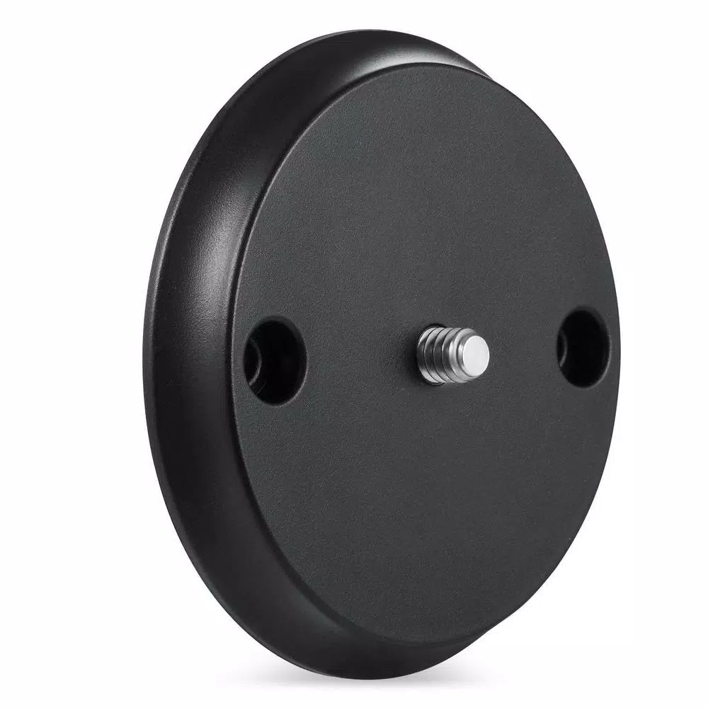 Wasserstein Magnetic Wall Mount for Google Nest Cam IQ Indoor - Dual Screw & Magnet Installation, Black