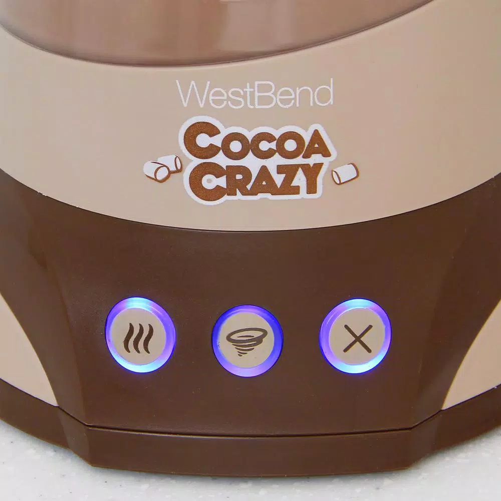 West Bend Cocoa Crazy 4-Cup Hot Beverage Maker, 32 oz, Brown