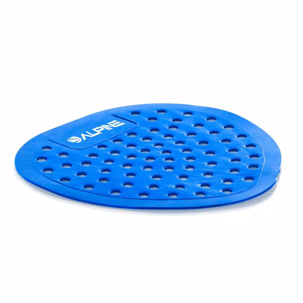 Alpine Industries Bubble Gum Flat Anti-Splash Urinal Screen (10-Pack)