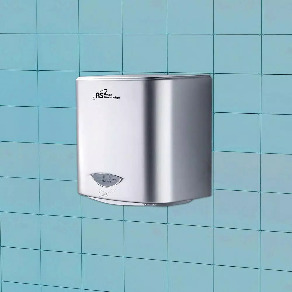 Royal Sovereign Touchless Electric Hand Dryer with Selectable Heat Control