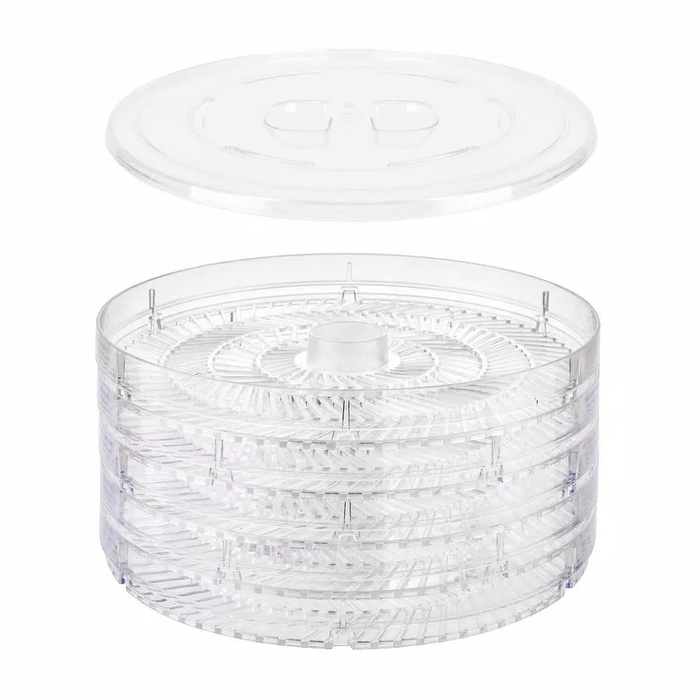 Brentwood Appliances 5-Tray Food Dehydrator with Auto Shutoff, Black