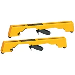 DEWALT Miter Saw Workstation Mounting Brackets with Wide Material Support and Crown Stops thumbnail 4