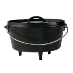 Lodge 5 Qt. Cast Iron Deep Dutch Oven with Lid and Bail Handle thumbnail 1