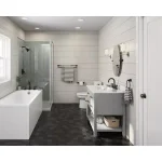 MOEN Banbury 18 in. Single Towel Bar in Mediterranean Bronze thumbnail 4