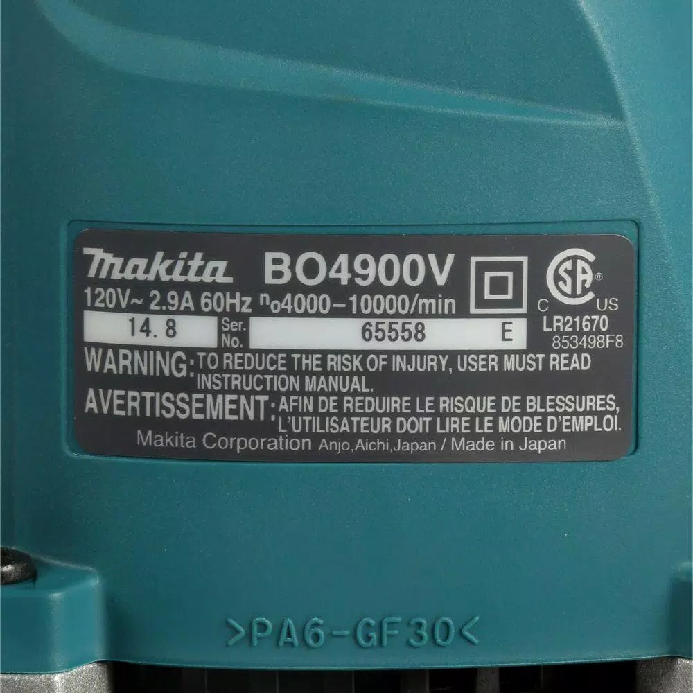 Makita 1/2 Sheet Corded Finishing Sander with Variable Speed Control
