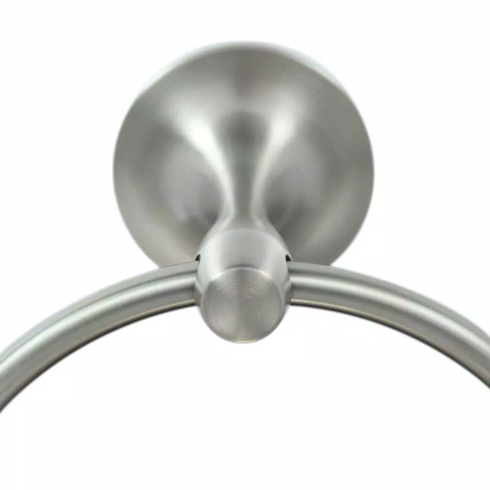KOHLER Willamette Towel Ring in Vibrant Brushed Nickel