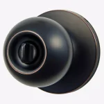 Universal Hardware Aged Bronze Grade-2 Commercial Entry Keyed Door Knob, 2-1/8 in. thumbnail 3