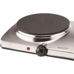 Brentwood Appliances 1440W 2-Burner Silver Electric Hot Plate thumbnail 2