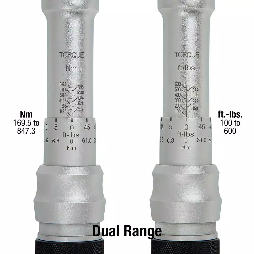 SUNEX TOOLS Sunex 40600 3/4 in. Drive 48T Torque Wrench, 110-600 ft.-lbs.
