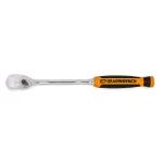 GEARWRENCH 1/4 in. Drive 90 Tooth Teardrop Ratchet, 8 in. L, Dual Material Handle thumbnail 3