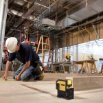 DEWALT Self-Leveling Red Line Laser Level with 100 ft. Laser Distance Measurer Bundle thumbnail 5