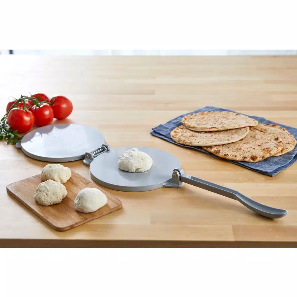 IMUSA 8 in. Cast Aluminum Tortilla Press
