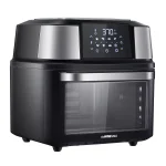 GoWISE USA Mojave 5-Tray Air Fryer Dehydrator & Rotisserie Oven, 1800W, Black/Stainless Steel thumbnail 1