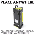 LUXPRO Pro Series 1300 Lumens Broadbeam LED Directional Pivoting Cordless Work Light thumbnail 6