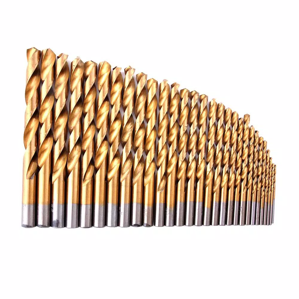 Professional Woodworker 29-Piece Titanium Nitride Coated Steel Drill Bit Set