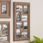 Home Decorators Collection 8-Opening Natural Beaded Wood Collage Picture Frame, 4x6, Brown thumbnail 3