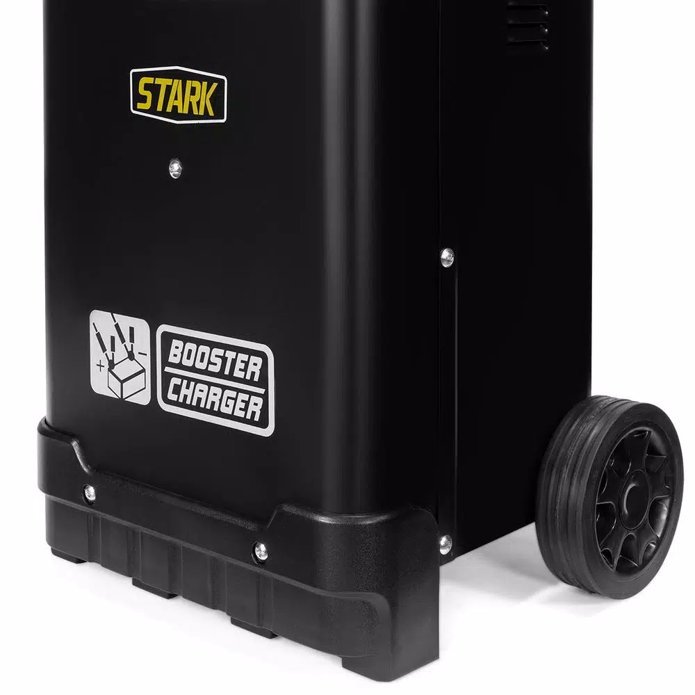 Stark 12V/24V Professional Battery Charger and Jump Starter with LCD Display