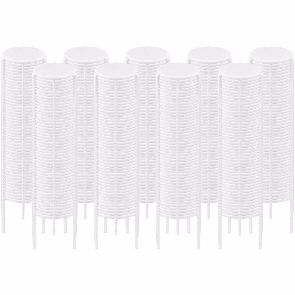 Southern Homewares Pizza Lid Savers, White Plastic Tripods, 1000 Count