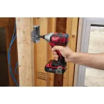 Milwaukee M18 18V Lithium-Ion Cordless 1/4 in. Hex Impact Driver Kit with (2) 1.5Ah Batteries, Charger, and Hard Case thumbnail 6