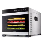 Ivation 6-Tray Stainless Steel Electric Food Dehydrator, 600W with Digital Timer and Temperature Control thumbnail 1