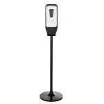 Alpine Industries 1200ml Automatic Hand Sanitizer Dispenser with Floor Stand, White thumbnail 1